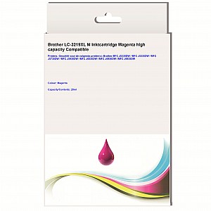 Huismerk Brother LC-3219XL M Inktcartridge Magenta Hoge capaciteit