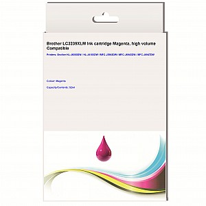 Huismerk Brother LC-3239XLM inktcartridge Magenta, hoge capaciteit