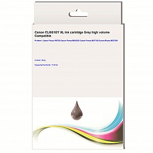Huismerk Canon CLI-551GY XL inktcartridge grijs hoog volume