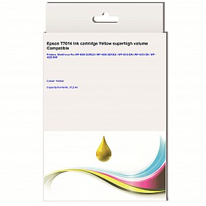 Huismerk Epson T7014 inktcartridge geel superhoog volume 