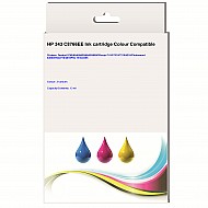 Huismerk HP 343 (C8766EE) inktcartridge kleur Huismerk HP 343 (C8766EE) inktcartridge kleur