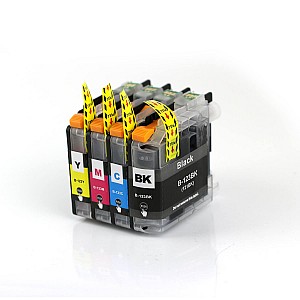 Huismerk Brother LC-123 BK/C/M/Y Multipack inktcartridges