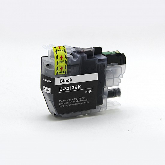 Huismerk Brother LC3213BK inktcartridge Zwart, hoge capaciteit