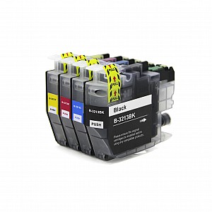 Huismerk Brother LC-3213XL BK/C/M/Y 4 kleuren, hoog volume Multipack inktcartridges