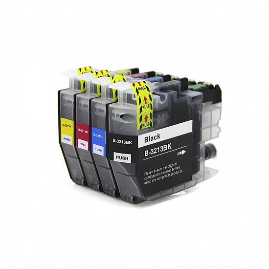 Huismerk Brother LC3213XL BK/C/M/Y 4 kleuren, hoog volume Multipack inktcartridges