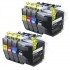 Huismerk 2x Brother LC-3219XL BK/C/M/Y 4 kleuren hoog volume Multipack inktcartridges