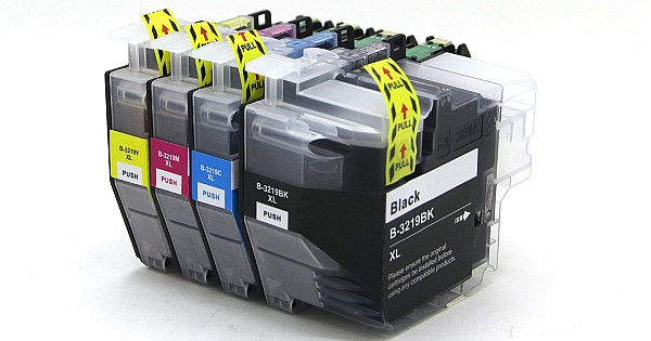 Inktcartridges Multipack Geschikt voor Brother LC421XL, Geschikt voor  Brother