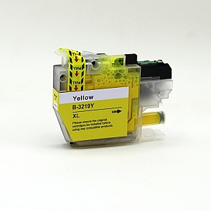 Huismerk Brother LC-3219XL Y Inktcartridge Geel Hoge capaciteit