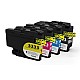 Huismerk Brother LC-3233 BK/C/M/Y 4 kleuren Multipack inktcartridges