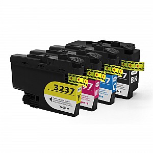 Huismerk Brother LC-3237 BK/C/M/Y 4 kleuren Multipack inktcartridges