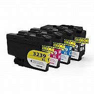 Huismerk Brother LC-3239XL BK/C/M/Y 4 kleuren, hoog volume Multipack inktcartridges