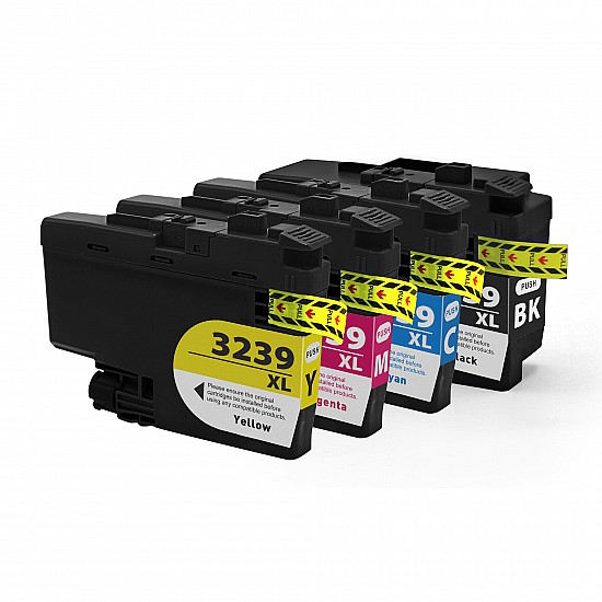 Huismerk Brother LC3239XL BK/C/M/Y 4 kleuren, hoog volume Multipack inktcartridges