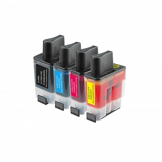 Huismerk Brother LC900 BK/C/M/Y Multipack inktcartridges Huismerk Brother LC900 BK/C/M/Y Multipack inktcartridges