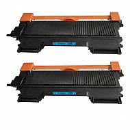 Huismerk 2x Brother TN-2010XL toner zwart 