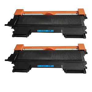 Huismerk 2x Brother TN-2010XL toner zwart
