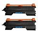 Huismerk 2x Brother TN-2010XL toner zwart