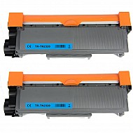 Huismerk 2x Brother TN-2320 toner zwart hoog volume