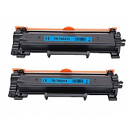 Huismerk 2x Brother TN-2410 toner Zwart