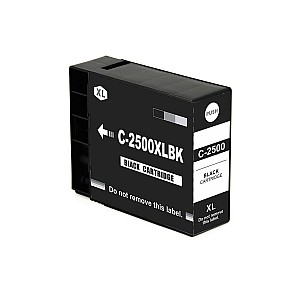 Huismerk Canon PGI-2500XL BK inktcartridge zwart hoog volume