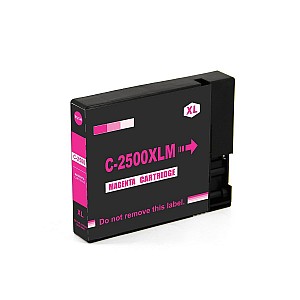 Huismerk Canon PGI-2500XL M inktcartridge magenta hoog volume