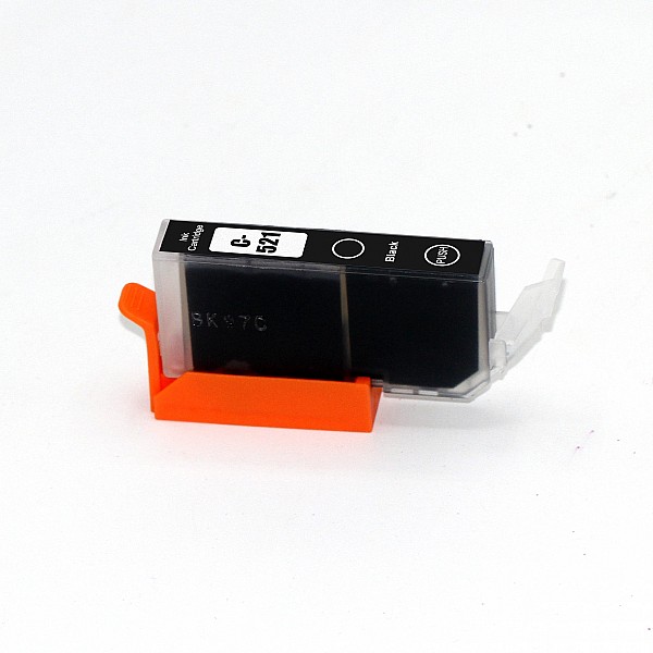 Huismerk Canon CLI-521BK inktcartridge zwart met chip 
