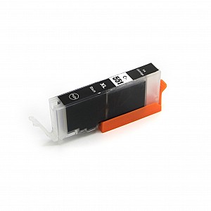 Huismerk Canon CLI-551BK XL inktcartridge zwart hoog volume