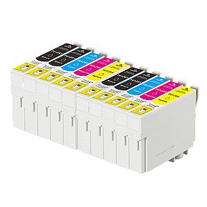 Huismerk Epson T1285 10-pack: 4x T1281 + 2x T1282 + 2x T1283 + 2x T1284
