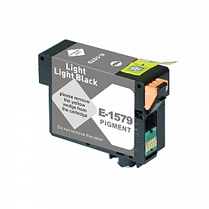 Huismerk Epson T1579 inktcartridge licht licht zwart