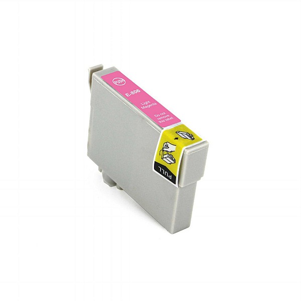 Huismerk Epson T0806 inktcartridge licht magenta 