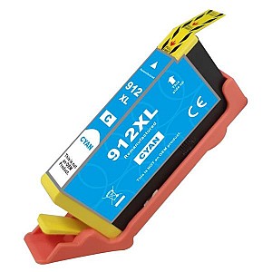 Huismerk HP 912XL (3YL81AE) Inktcartridge Cyaan Hoge capaciteit