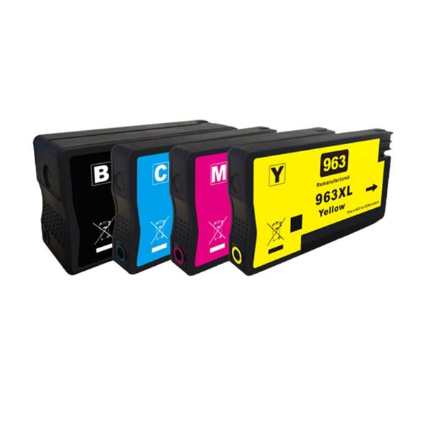 Huismerk HP 963XL (3YP35AE) BK/C/M/Y inktcartridges 4 kleuren, hoog volume Multipack