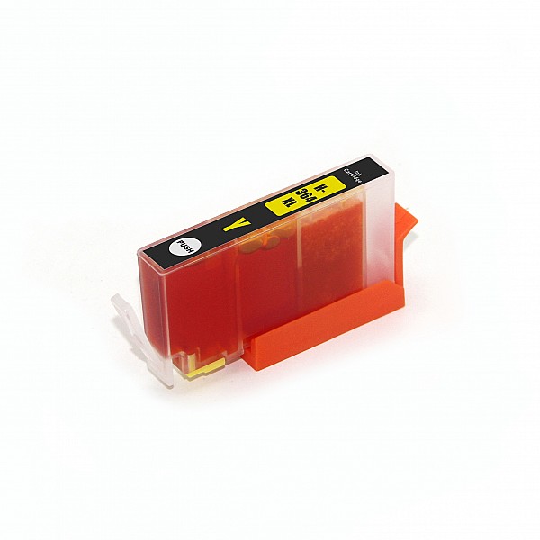Huismerk HP 364XL (CB325EE) inktcartridge geel hoog volume met chip