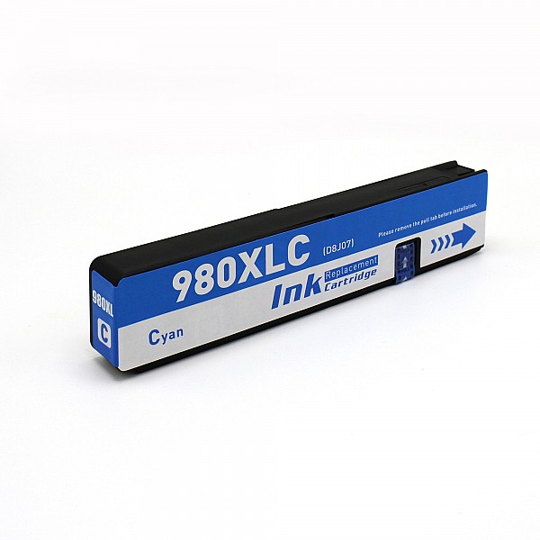Huismerk HP 980 (D8J07A) inktcartridge Cyaan