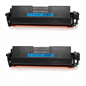 Huismerk 2x HP 94A (CF294A) Toner Zwart