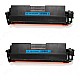 Huismerk 2x HP 94A (CF294A) Toner Zwart