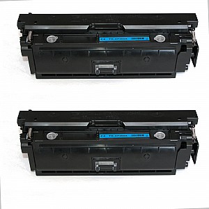Huismerk 2x HP 508A (CF360A) toner zwart