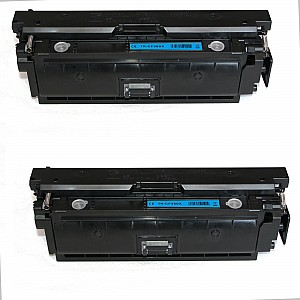Huismerk 2x HP 508A (CF360X) toner Hoog volume zwart