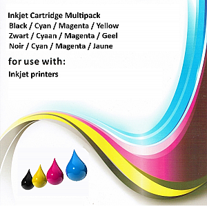 Huismerk HP Multipack 934XL / 935XL: 934XL zwart + 935XL cyaan + 935XL magenta + 935XL geel