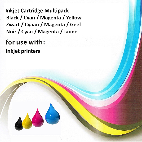 Huismerk Canon PGI-550 XLBK / CLI-551 XLBK/C/M/Y 5 kleuren Multipack inktcartridges