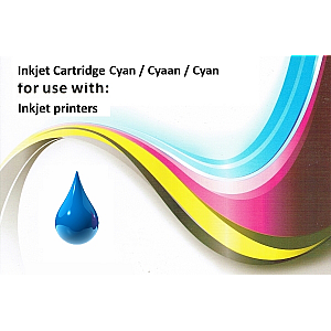 Huismerk Epson T0345 inktcartridge licht cyaan 