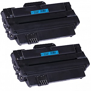 Huismerk 2x Samsung MLT-D1052L toner zwart hoog volume