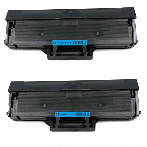 Huismerk 2x Samsung MLT-D111S toner zwart 