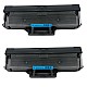 Huismerk 2x Samsung MLT-D111S toner zwart 