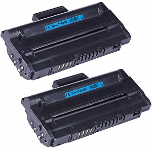 Huismerk 2x Samsung SCX-D4200A toner zwart