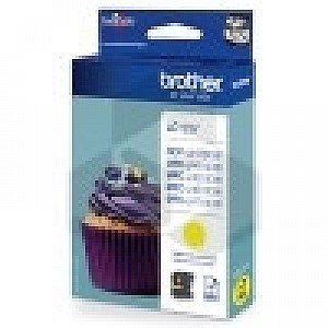 Brother LC-123Y inktcartridge geel (origineel)