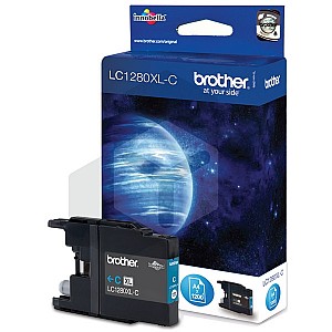 Brother LC-1280XLC inktcartridge cyaan hoge capaciteit (origineel)