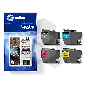 Brother LC-422VAL multipack 4 inktcartridges (origineel)