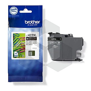 Brother LC-422XLBK inktcartridge zwart hoge capaciteit (origineel)