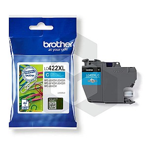 Brother LC-422XLC inktcartridge cyaan hoge capaciteit (origineel)