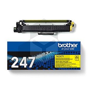 Brother TN-247Y toner geel hoge capaciteit (origineel)